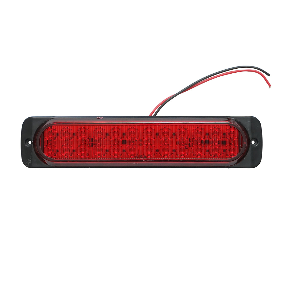 Slim LED side marker lamp 12-24V, red FR1280 Breckner Germany